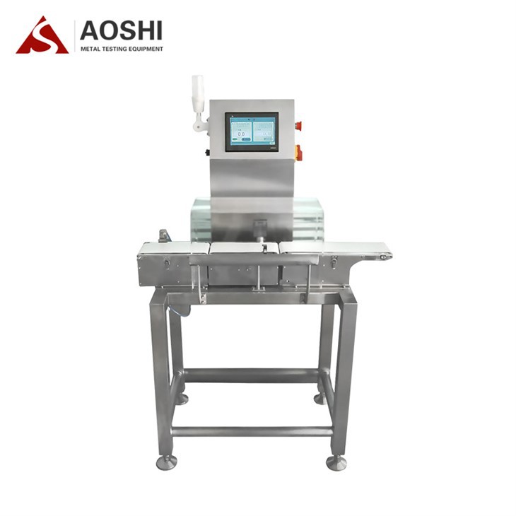 Automatická kontrola hmotnosti potravín